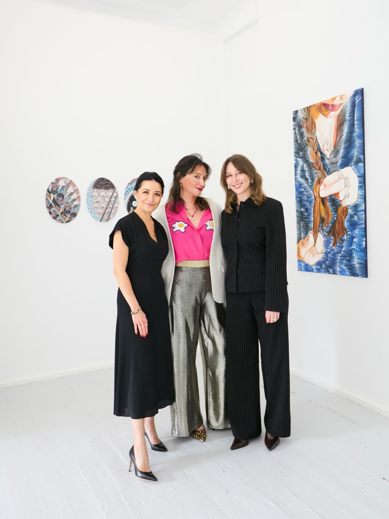 An incredible turnout for the opening of Becoming Through Pain in London!
